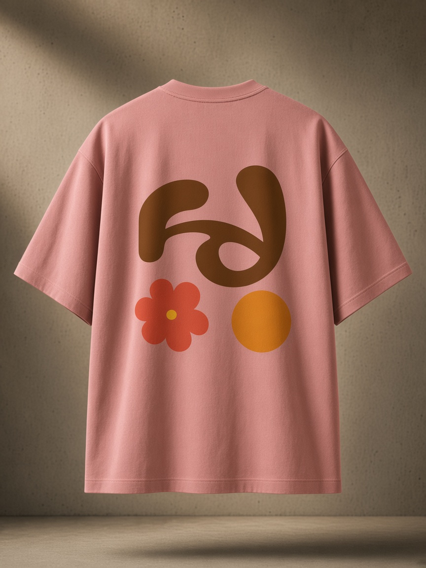 Parrely Bloom Tee back view