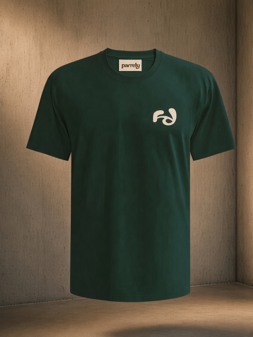 Parrely Melbourne Wattle Tee front view